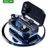Image of Bluetooth 9D Stereo Earphone Wireless Earphones IPX7 Waterproof Earphones 3300mAh LED Smart Power Bank Phone Holder