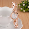 Image of Women Fashionable Luxury Crystal Quartz Wristwatches