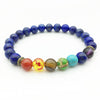 Image of Fashion Universe Galaxy the Eight Planets Solar System Guardian Star Natural Stone Beads Bracelet Bangle