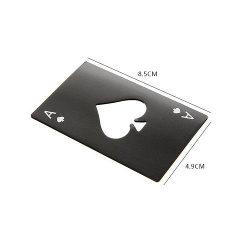 Poker Card Beer Bottle Opener - Party Decor Bar Accessories