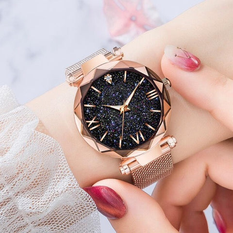 Luxury Starry Sky Wristwatch Women
