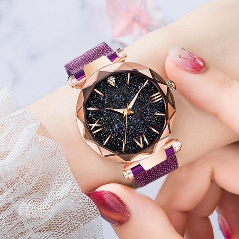 Luxury Starry Sky Wristwatch Women