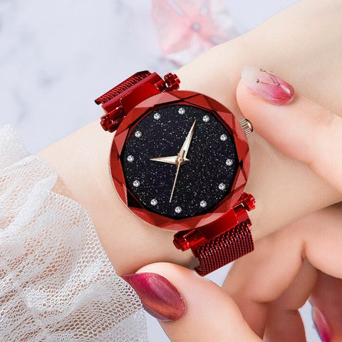 Luxury Starry Sky Wristwatch Women