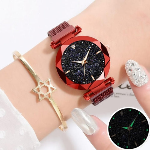 Luxury Starry Sky Wristwatch Women
