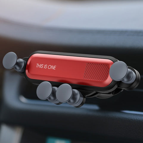 Gravity Car Phone Holder Air Vent Clip Mount