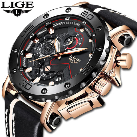 Luxury Big Dial Military Quartz Watch
