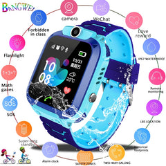 Kid SmartWatches Watch for Children Call Location Finder Locator Tracker Anti Lost Monitor+Box