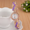 Image of Women Fashionable Luxury Crystal Quartz Wristwatches