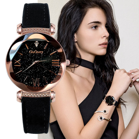 New Ladies Luxury Watch Starry Sky Fashion Diamond